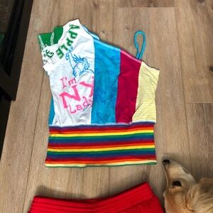 Insane 2000s funky shirt